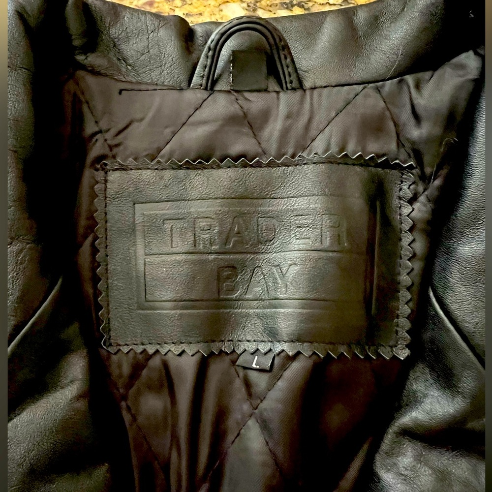 Traders Bay Button Down Leather Jacket - image 3
